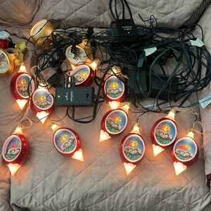 13 hallmark Christmas light ornaments